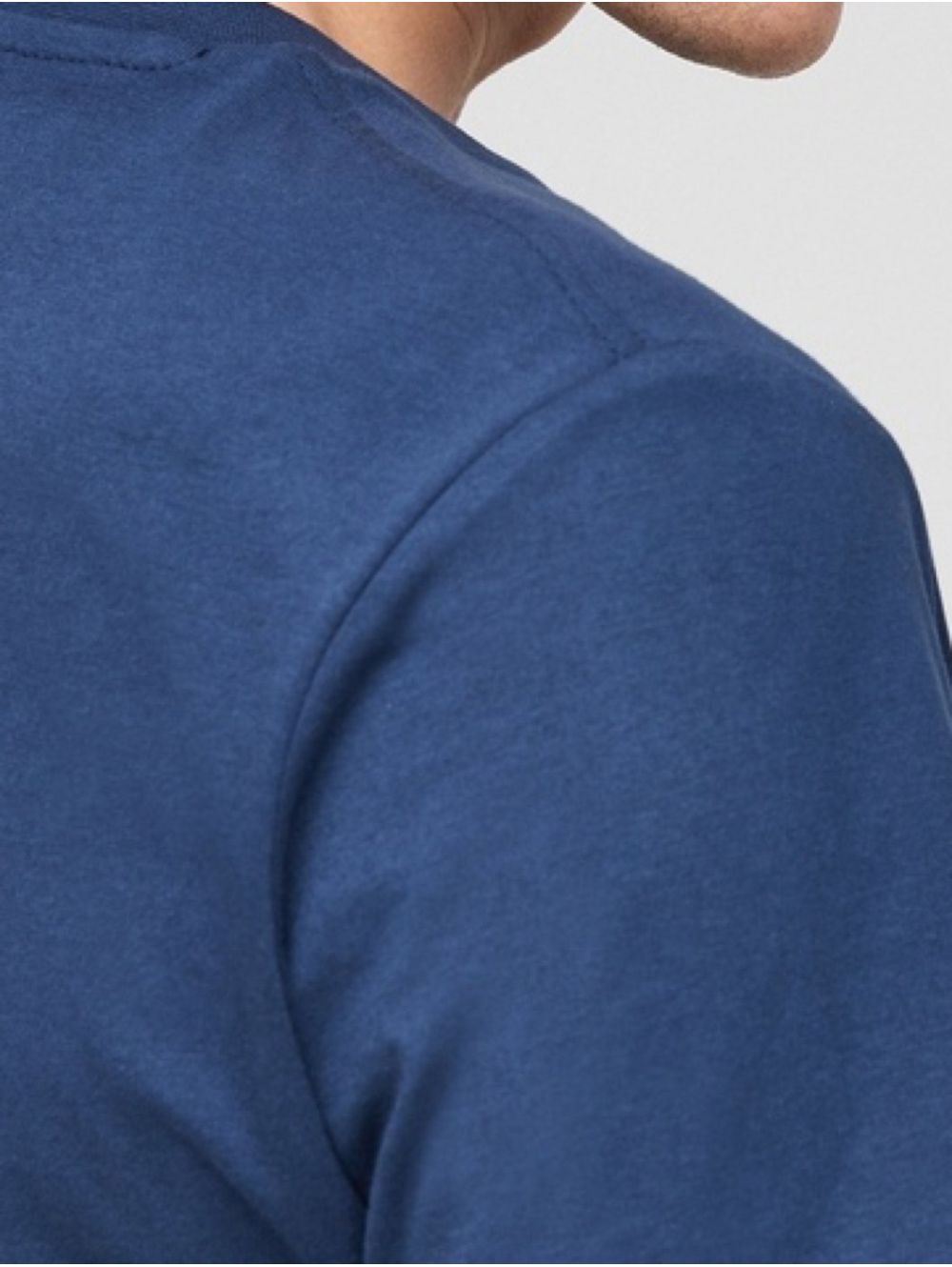 jersey T-Shirt Men\'s S.OLIVER 2057432-5693 Ocean short-sleeved blue Blue