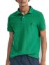 NAUTICA Men's Green Short Sleeve Pique Polo Shirt K17000-3PX 